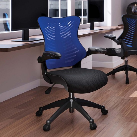 BJORN Mesh High Back Executive Office Chair with Foldaway Arms