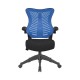 BJORN Mesh High Back Executive Office Chair with Foldaway Arms