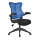 BJORN Mesh High Back Executive Office Chair with Foldaway Arms