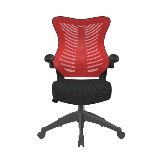 BJORN Mesh High Back Executive Office Chair with Foldaway Arms