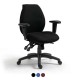 Bureau 24 Hour Mid-Back Ergonomic Multi-Function Office Task Operator Chair