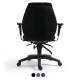 Bureau 24 Hour Mid-Back Ergonomic Multi-Function Office Task Operator Chair