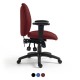 Bureau 24 Hour Mid-Back Ergonomic Multi-Function Office Task Operator Chair
