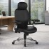 GRANIT 24 Hour Black PU Leather Multi-Function Ergonomic Office Chair with Headrest