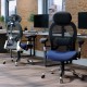 GRANIT 24 Hour Mesh Back Multi-Function Ergonomic Office Chair with Choice of Seat Colours 