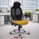 GRANIT 24 Hour Mesh Back Multi-Function Ergonomic Office Chair with Choice of Seat Colours 