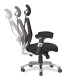 GRANIT 24 Hour Black Mesh Multi-Function Ergonomic Office Chair with Headrest