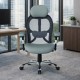 GRANIT 24 Hour Grey Mesh Multi-Function Ergonomic Office Chair with Headrest