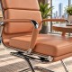 OLSEN Retro Design Leather Office Visitor Boardroom Chair with Cantilever Base OLSEN Retro Design Leather Office Visitor Boardroom Chair with Cantilever Base