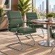 OLSEN Retro Design Leather Office Visitor Boardroom Chair with Cantilever Base OLSEN Retro Design Leather Office Visitor Boardroom Chair with Cantilever Base