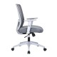 GRANIT 24 Hour Grey Mesh Multi-Function Ergonomic Office Chair with Headrest