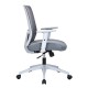 GRANIT 24 Hour Grey Mesh Multi-Function Ergonomic Office Chair with Headrest