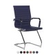 AREZZO Contemporary Design Leather Visitor Chair with Cantilever Base