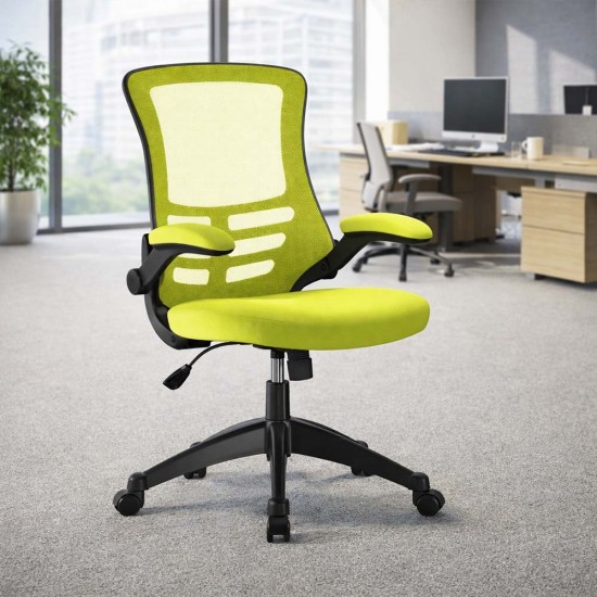 ARIA Mesh High Back Ergonomic Office Chair with Foldaway Arms