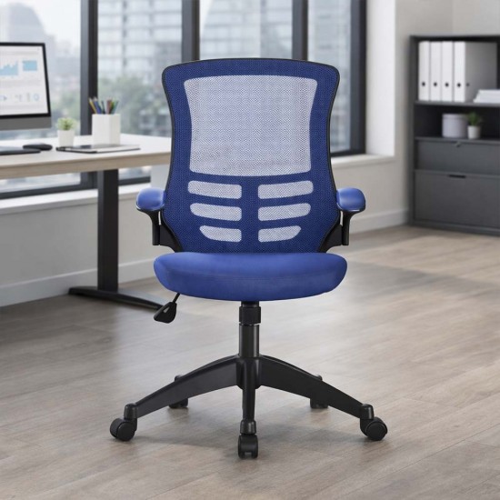 ARIA Mesh High Back Ergonomic Office Chair with Foldaway Arms