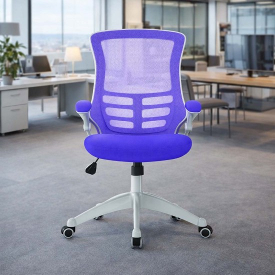 ARIA Mesh High Back Ergonomic Office Chair with Foldaway Arms