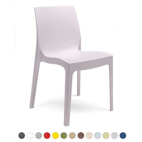 ARUBA Extra Strong Indoor/ Outdoor Cafe Dining Chair in a Selection of Colours