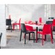ARUBA Extra Strong Indoor/ Outdoor Cafe Dining Chair in a Selection of Colours