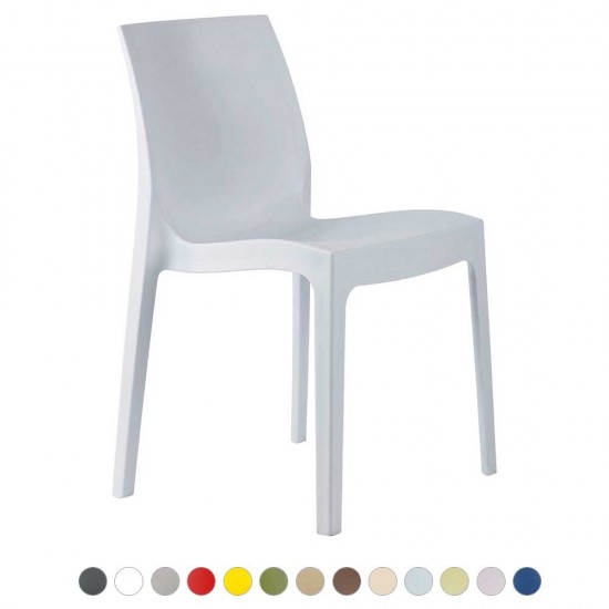 ARUBA Extra Strong Indoor/ Outdoor Cafe Dining Chair in a Selection of Colours