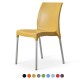 BARCA Contemporary Indoor/ Outdoor Cafe Dining Chairs in Bright Colours