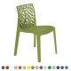 CALVO Stylish Indoor/ Outdoor Cafe Dining Chairs in Contemporary Colours
