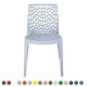 CALVO Stylish Indoor/ Outdoor Cafe Dining Chairs in Contemporary Colours