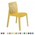 CALVO Stylish Indoor/ Outdoor Cafe Dining Chairs in Contemporary Colours