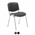 ISO CHROME FRAME Wipe Clean PU Stackable Conference Meeting Room Chairs