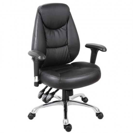 PARKER Faux Leather Ergonomic Office Managers Chair