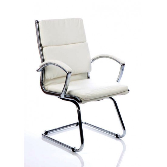 ASPEN CANTILEVER- Ivory-White Designer Boardroom Chairs