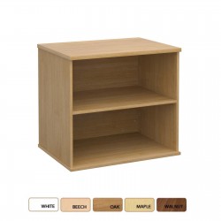 DELUXE Desk High 600mm Deep Wooden Office Bookcase