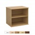 DELUXE Desk High 600mm Deep Wooden Office Bookcase