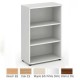 PACIFIC 1200mm High 2 Shelf Wooden Bookcase 
