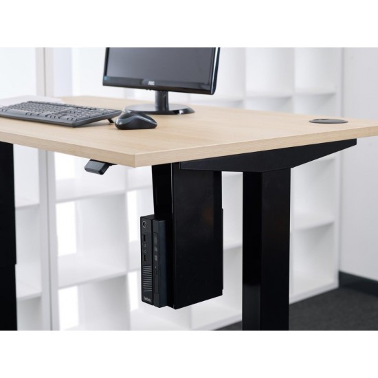 Under-Desk PC Holder for Rise Electric Height Adjustable Desk