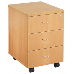 Mobile 3 Drawer Pedestal TESMP3