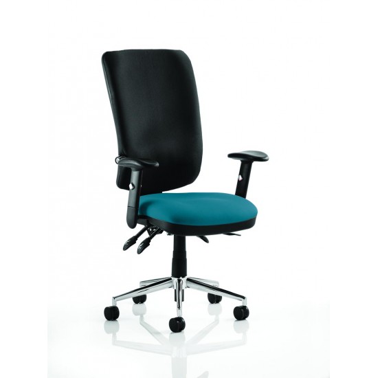 ERGO-MODE 24 Hour High Back Ergonomic Office Chair, COLOUR SEAT
