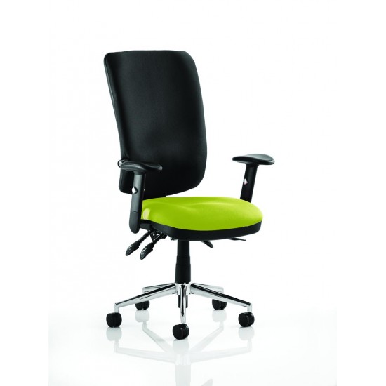 ERGO-MODE 24 Hour High Back Ergonomic Office Chair, COLOUR SEAT