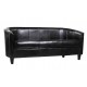 JAMAICA 3 Seat Curved Faux Leather Tub Sofas