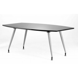 MONTREAL1800mm Contemporary Black High Gloss Boardroom Table