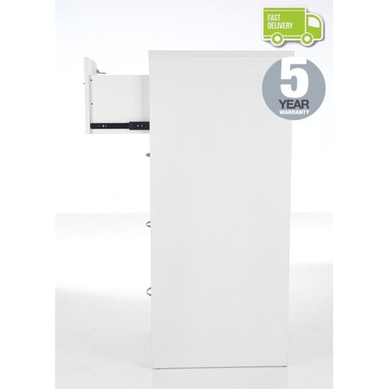 OSLO Quality White 4 Drawer Wooden Office Filing Cabinets OSLO Quality White 4 Drawer Wooden Office Filing Cabinets