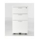 OSLO White Desk High Storage Pedestal OSLO White Desk High Storage Pedestal