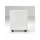 OSLO White Under Desk 2 Drawer Mobile Storage Pedestal