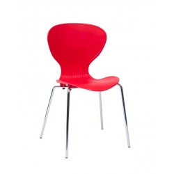 ROCCO Modern Stacking Cafe Bistro Chair in Vibrant Colours
