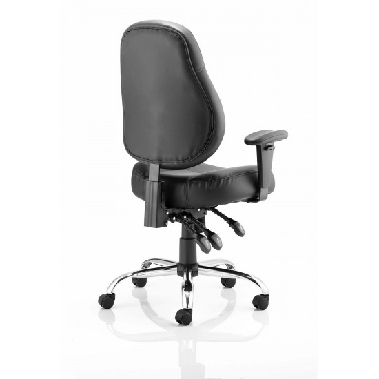 TOLEDO Fabric Deep Cushioned Multi Function Ergonomic Office Chair