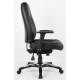 VANGUARD LEATHER 24 Hour Black Executive Leather Office Chair